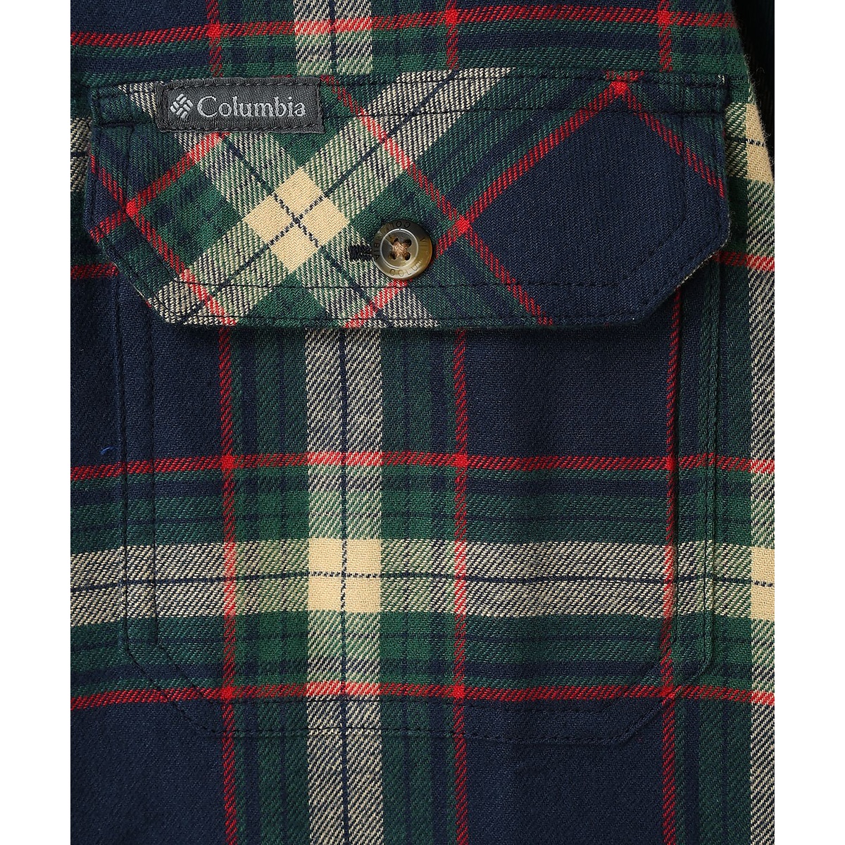 フレアガンストレッチフランネルシャツ