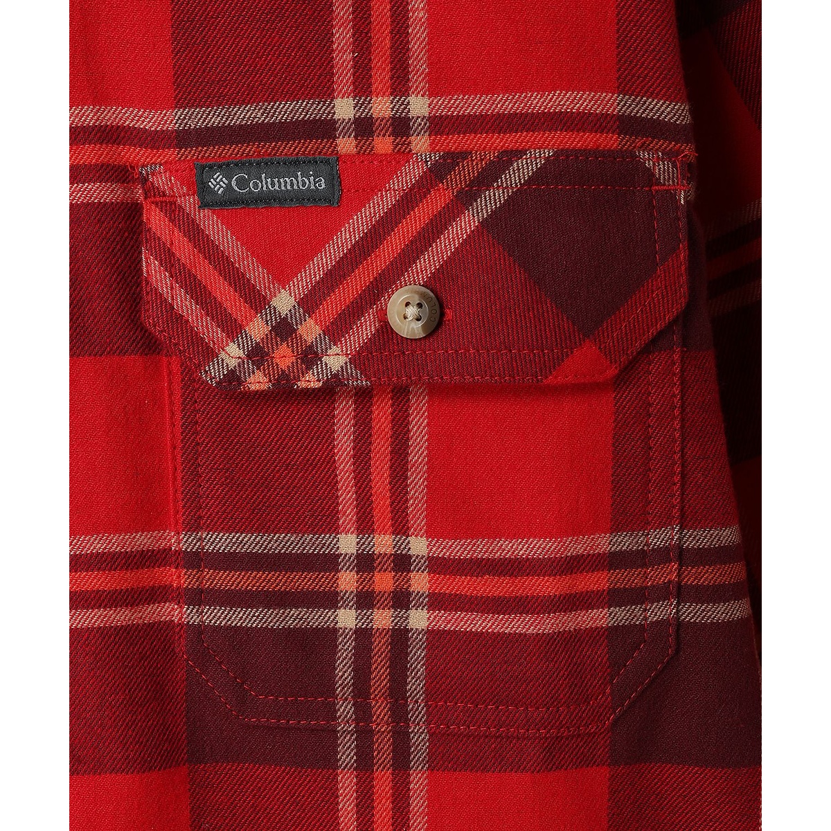 フレアガンストレッチフランネルシャツ