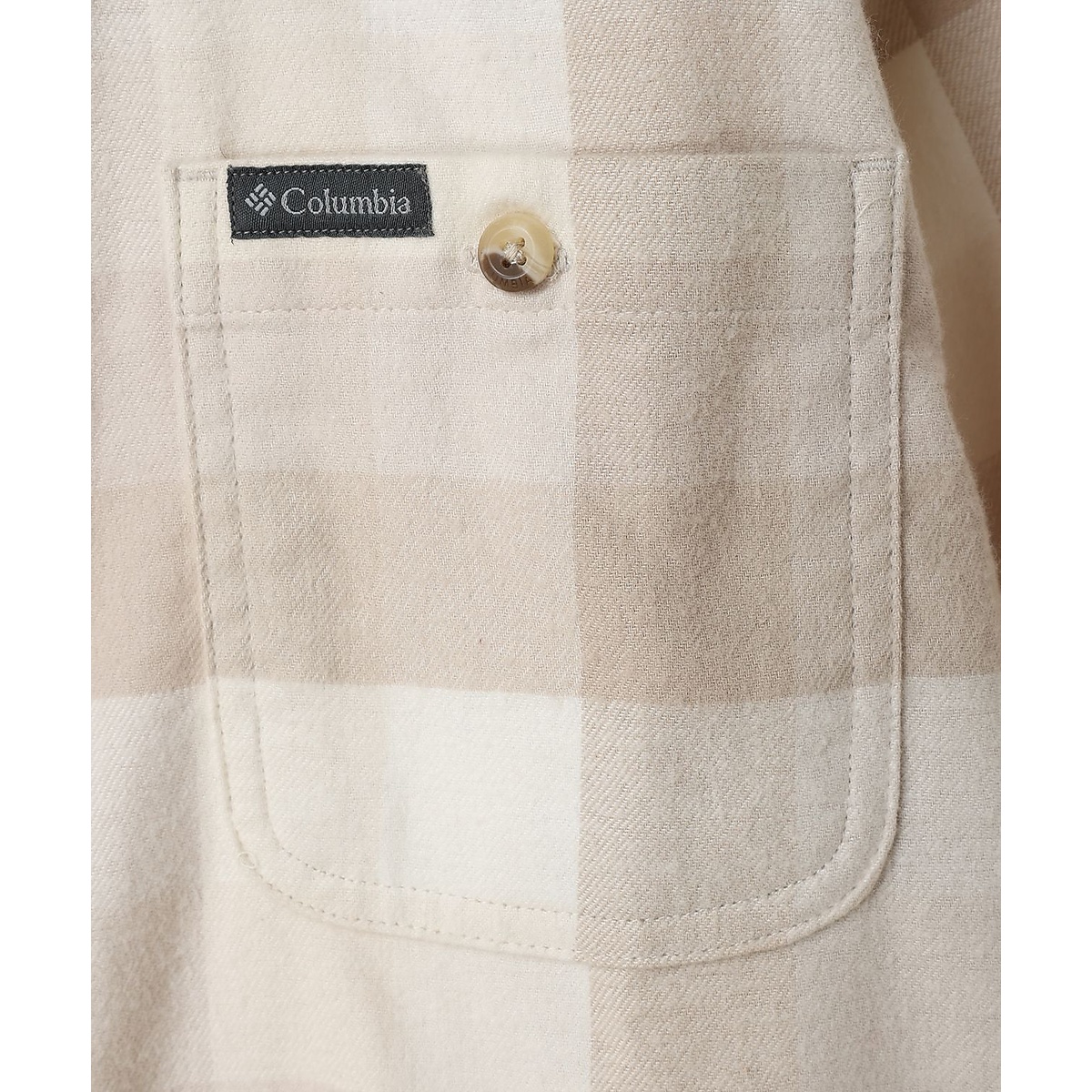 コーネルウッズフランネルロングスリーブシャツ