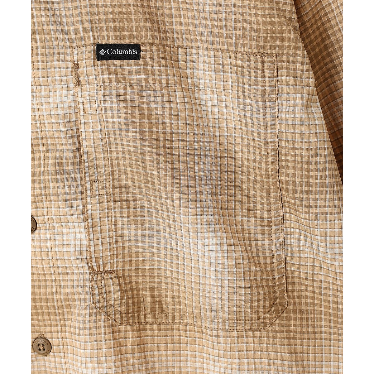 シルバーリッジユーティリティライトプレイドロングスリーブシャツ