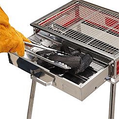 クールスパイダーステンレスグリル レッド