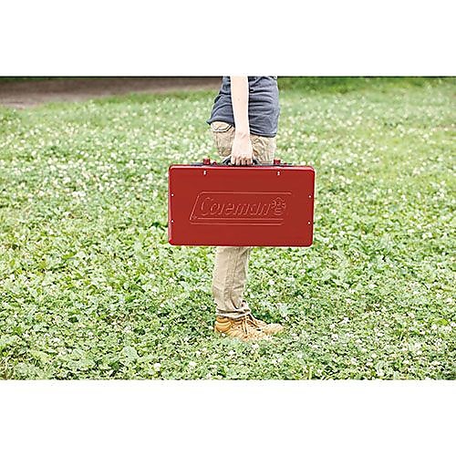 パワーハウスLPツーバーナーストーブII(レッド)