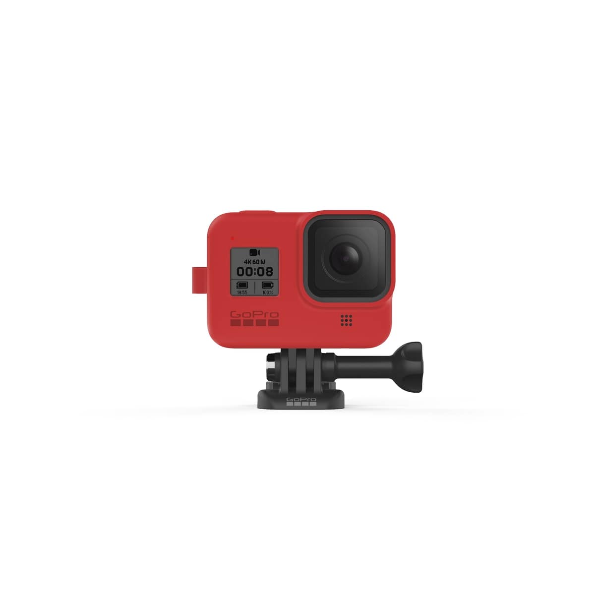 GoPro スリーブ+ランヤード ファイヤークラッカーレッド HERO8ブラック用