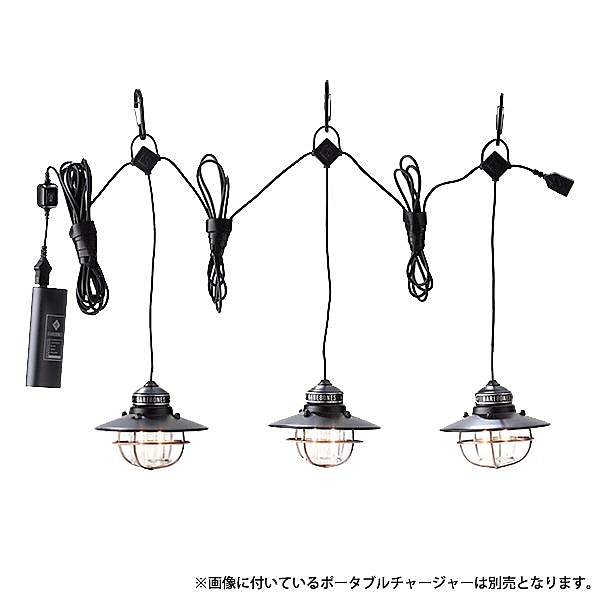 BBL エジソンストリングライトLEDレッド