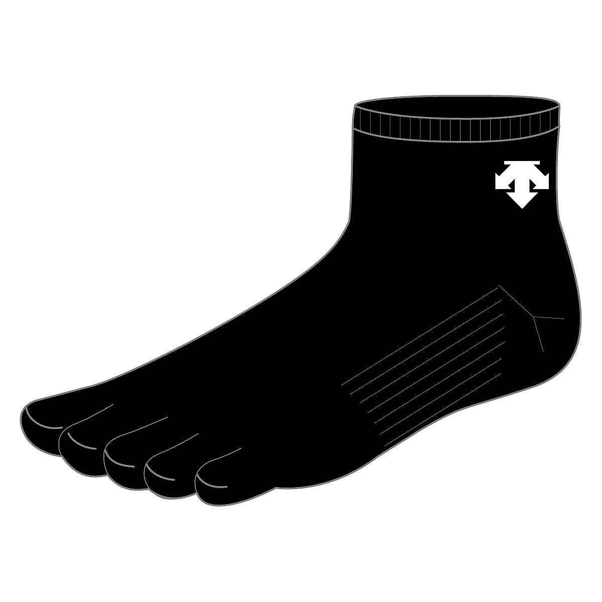 5本指スーパーショートソックス