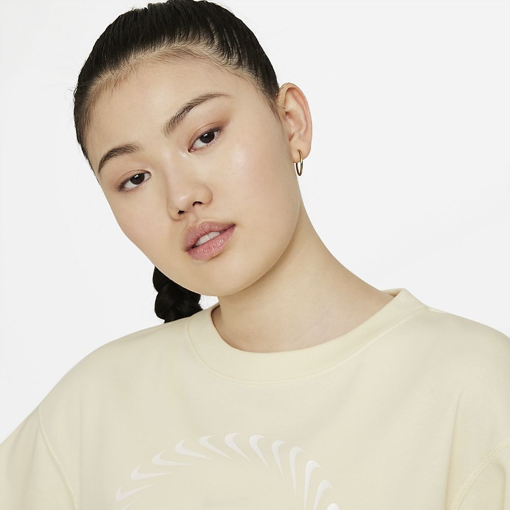 ナイキ ウィメンズ NSW アイコン クラッシュ L/S クルー FT