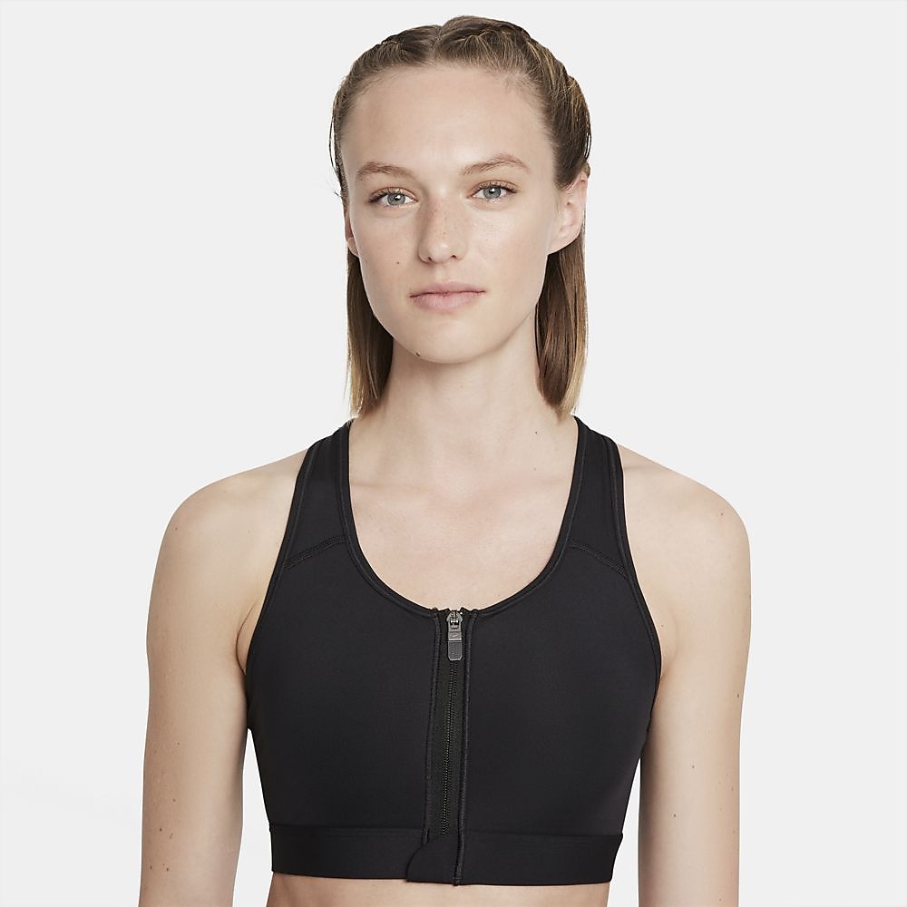 ナイキ ウィメンズ DF スウッシュ フロント ジップ ブラ