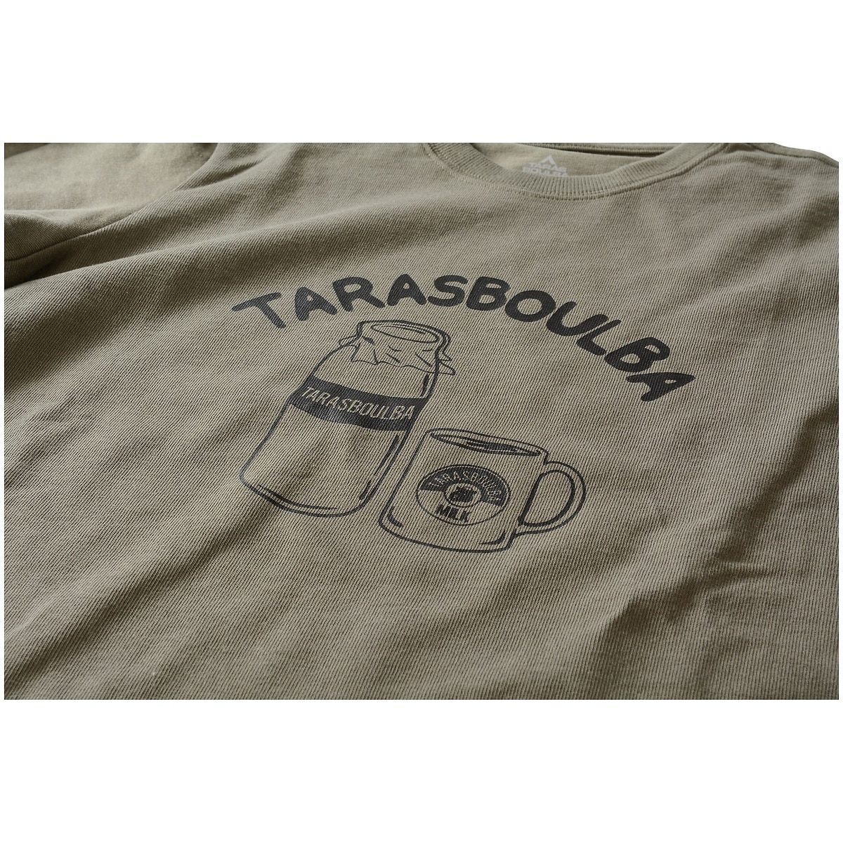ジュニア ヘビーコットンロングTシャツ（牛乳瓶）