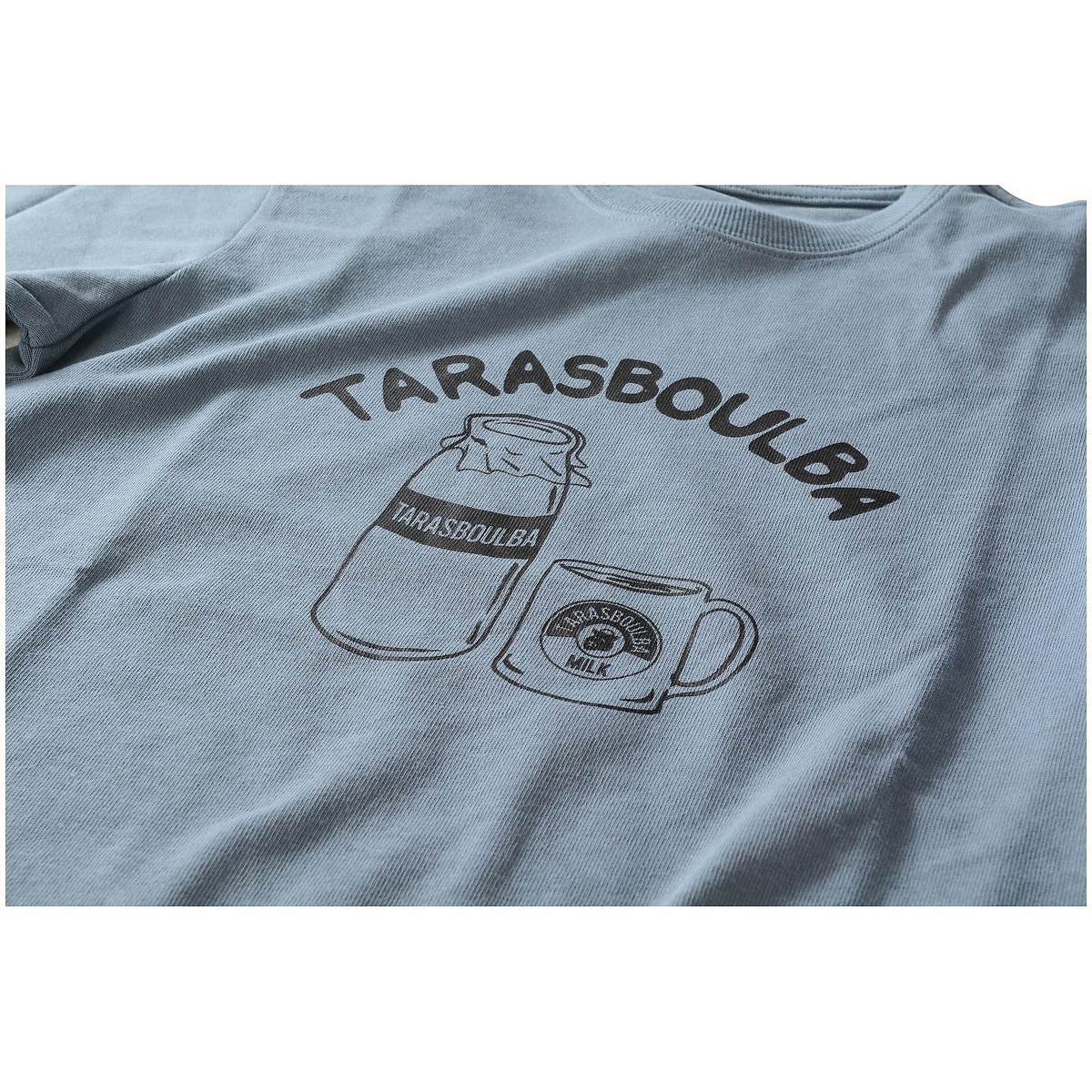 ジュニア ヘビーコットンロングTシャツ（牛乳瓶）