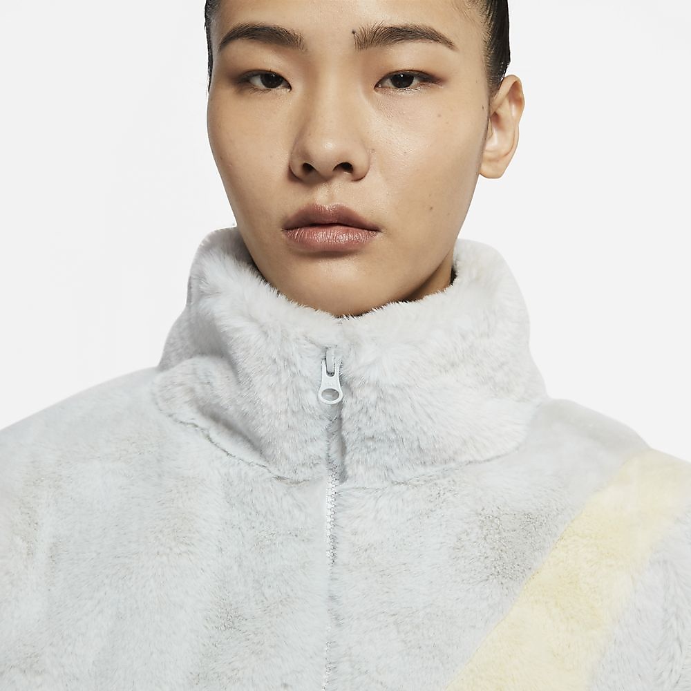 ナイキ ウィメンズ NSW スウッシュ FAUX FUR ジャケット