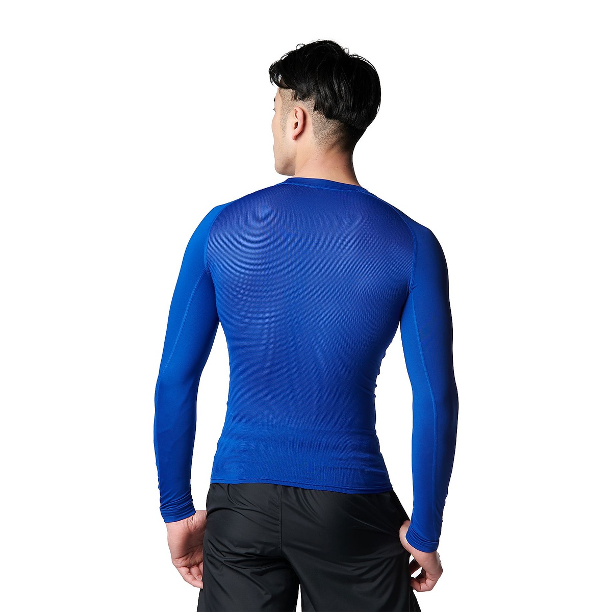 UA HEATGEAR ARMOUR COMPRESSION LONG SLEEVE CREW NECK SHIRT