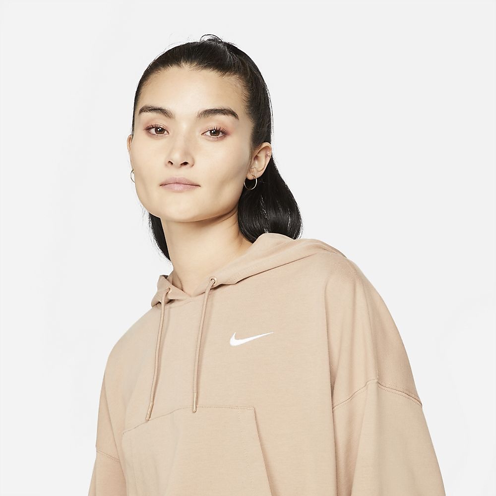 ナイキ ウィメンズ NSW JRSY OS プルオーバー L/S フーディ