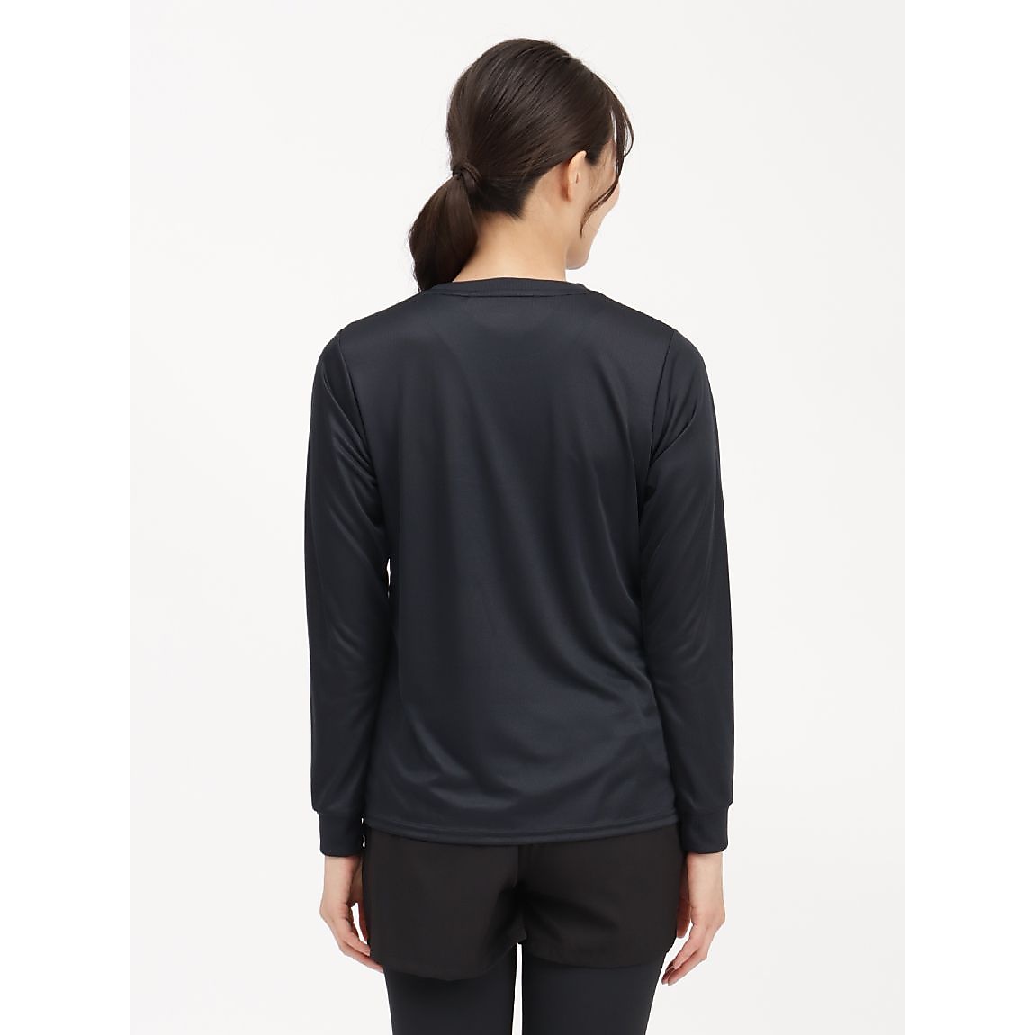 ナビドライTシャツ（長袖・丸首・ウィメンズ）