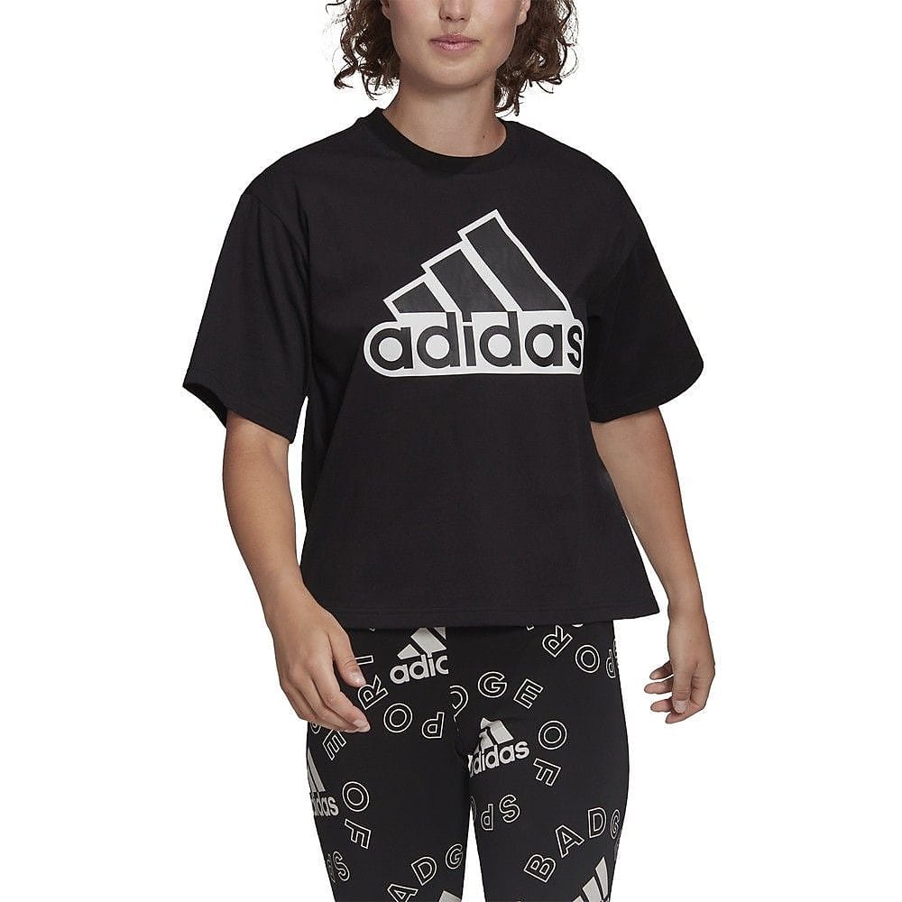ブランドラブ クロップド 半袖Tシャツ / W BLUV CROPPED TEE