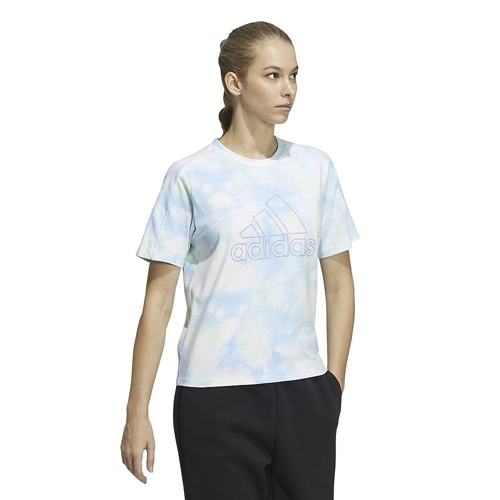 ME TIME 総柄プリント 半袖Tシャツ / W METIME AOP TEE