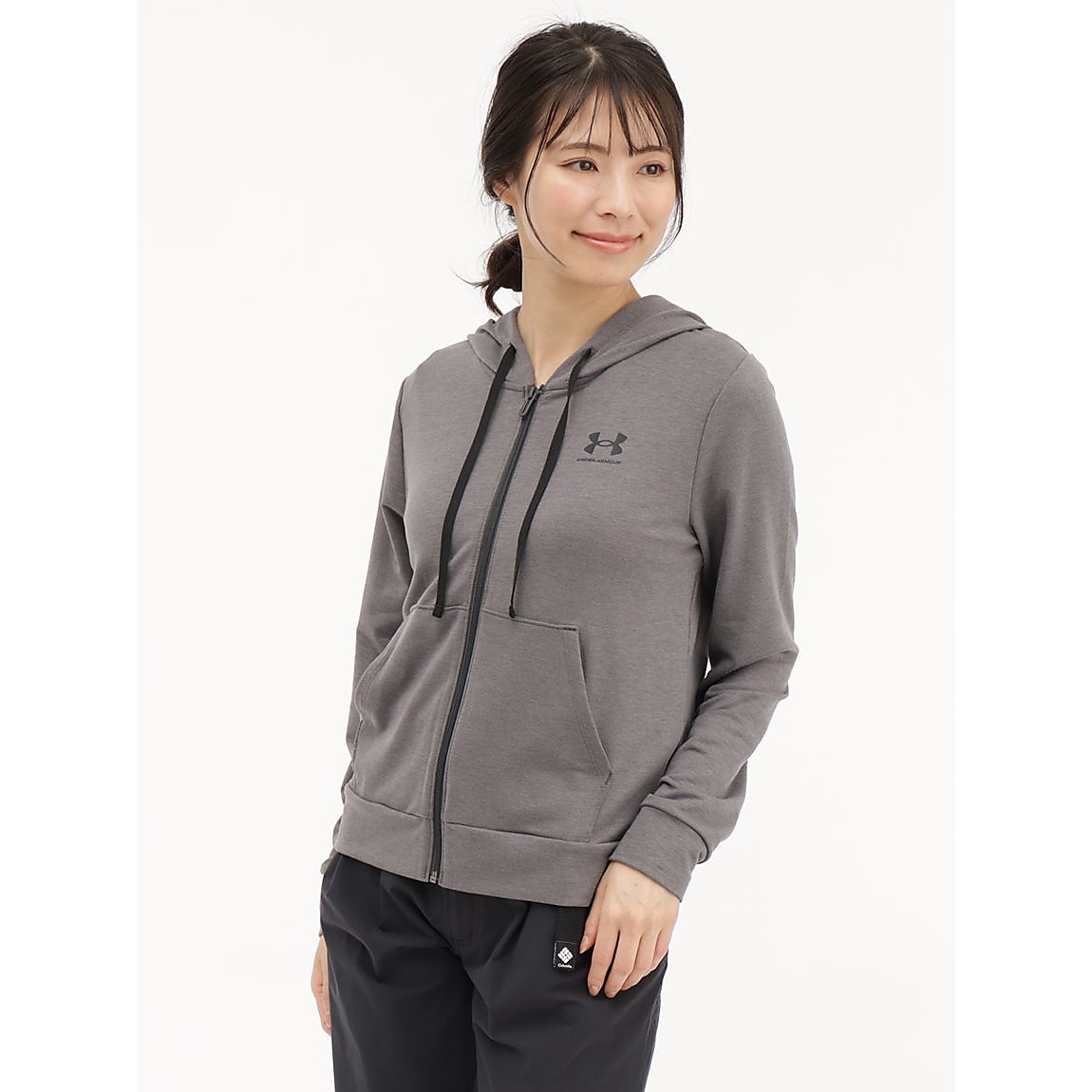 UA RIVAL TERRY FZ HOODIE