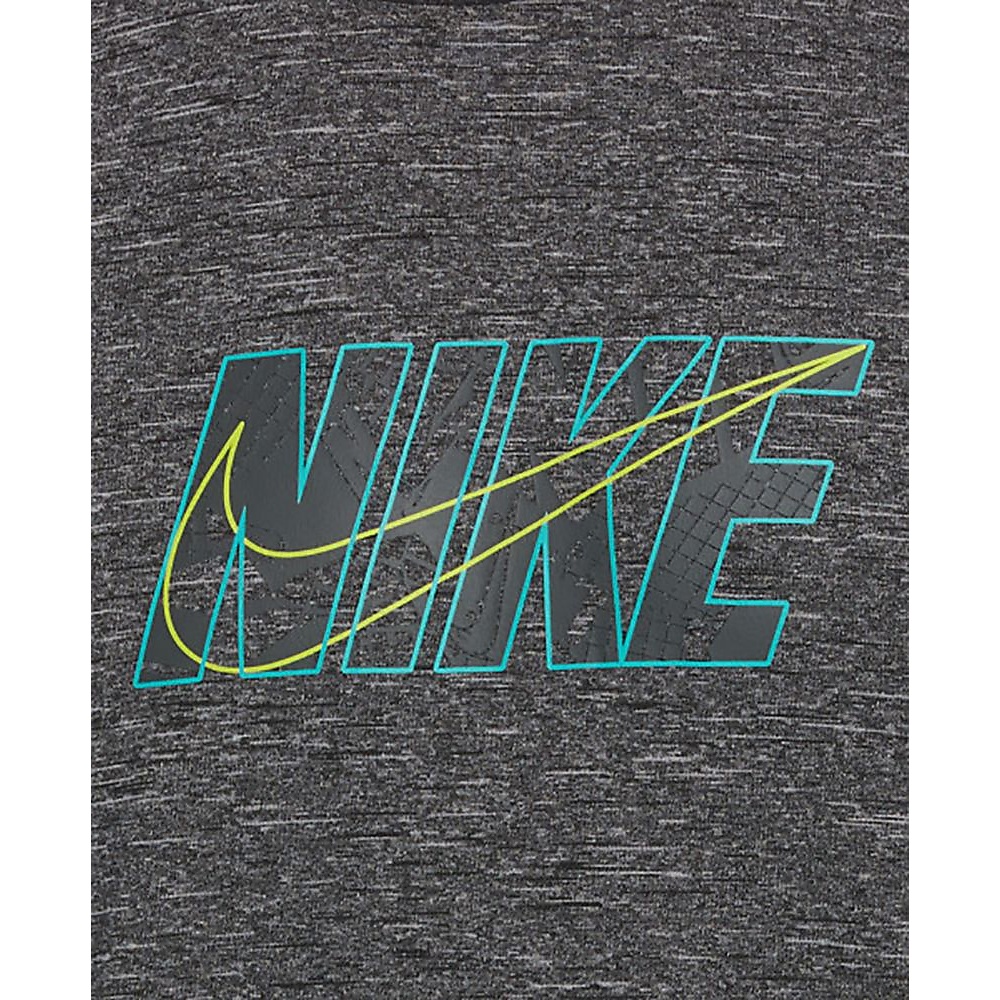 NESSC661 ナイキ コラージュロゴ S/Sヘザーハイドロガード