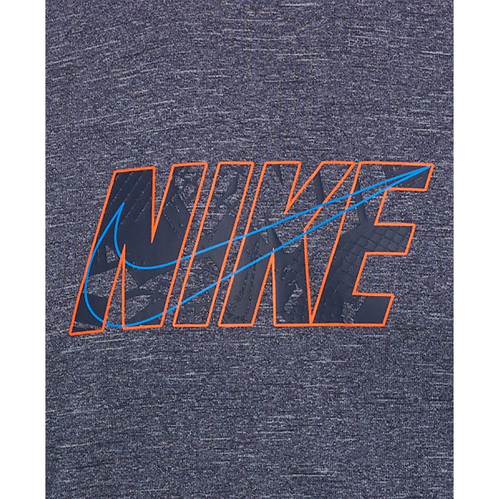 NESSC661 ナイキ コラージュロゴ S/Sヘザーハイドロガード