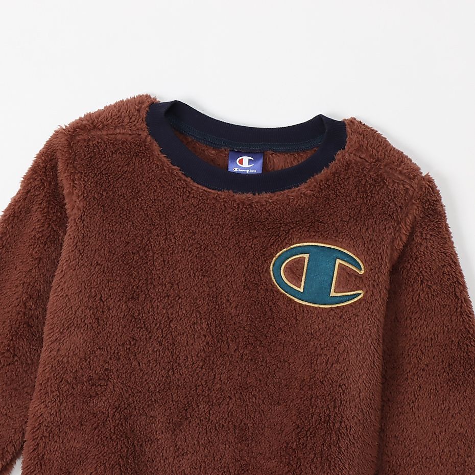Champion　シェルパフリースクルーネックシャツ