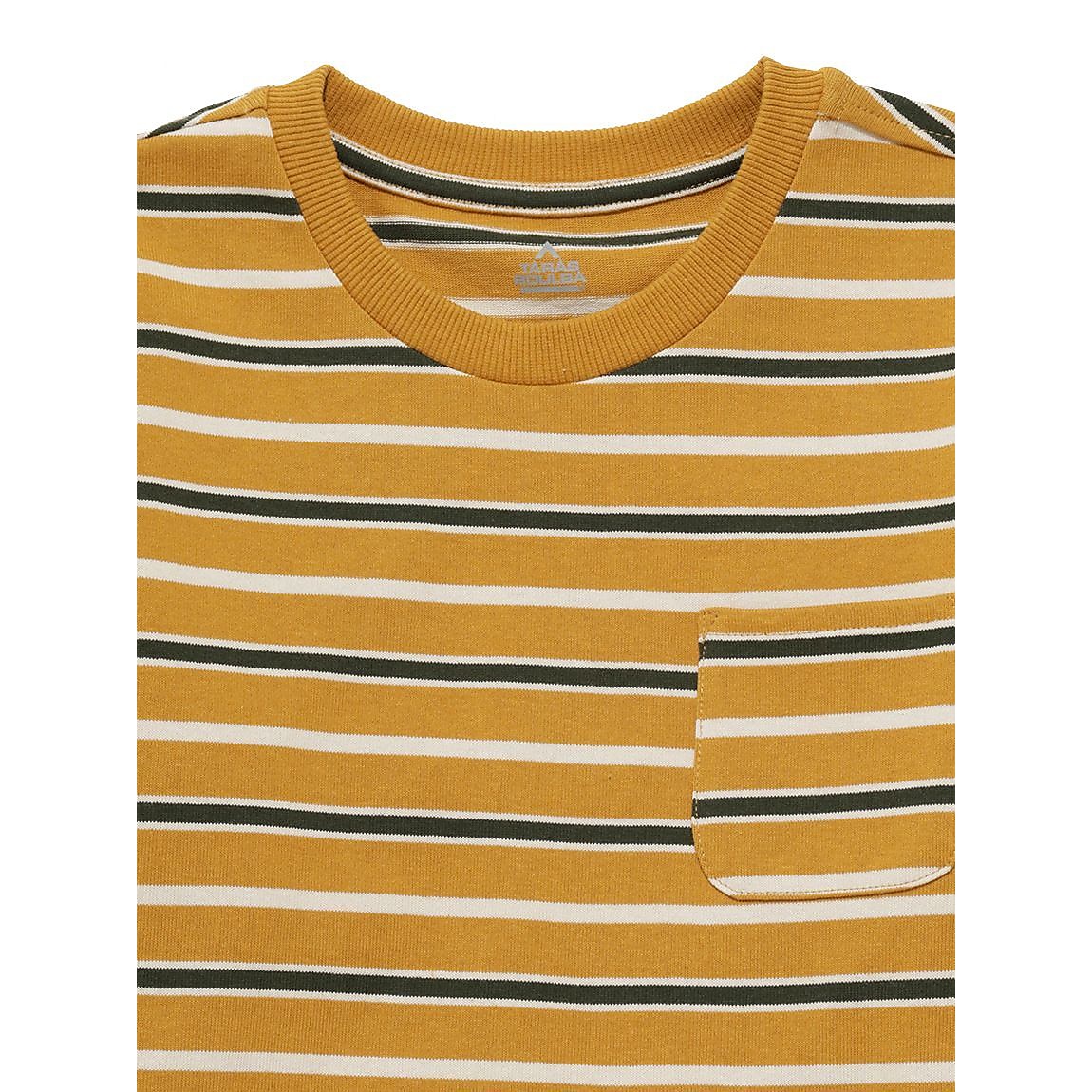 ジュニア マルチボーダーロングTシャツ