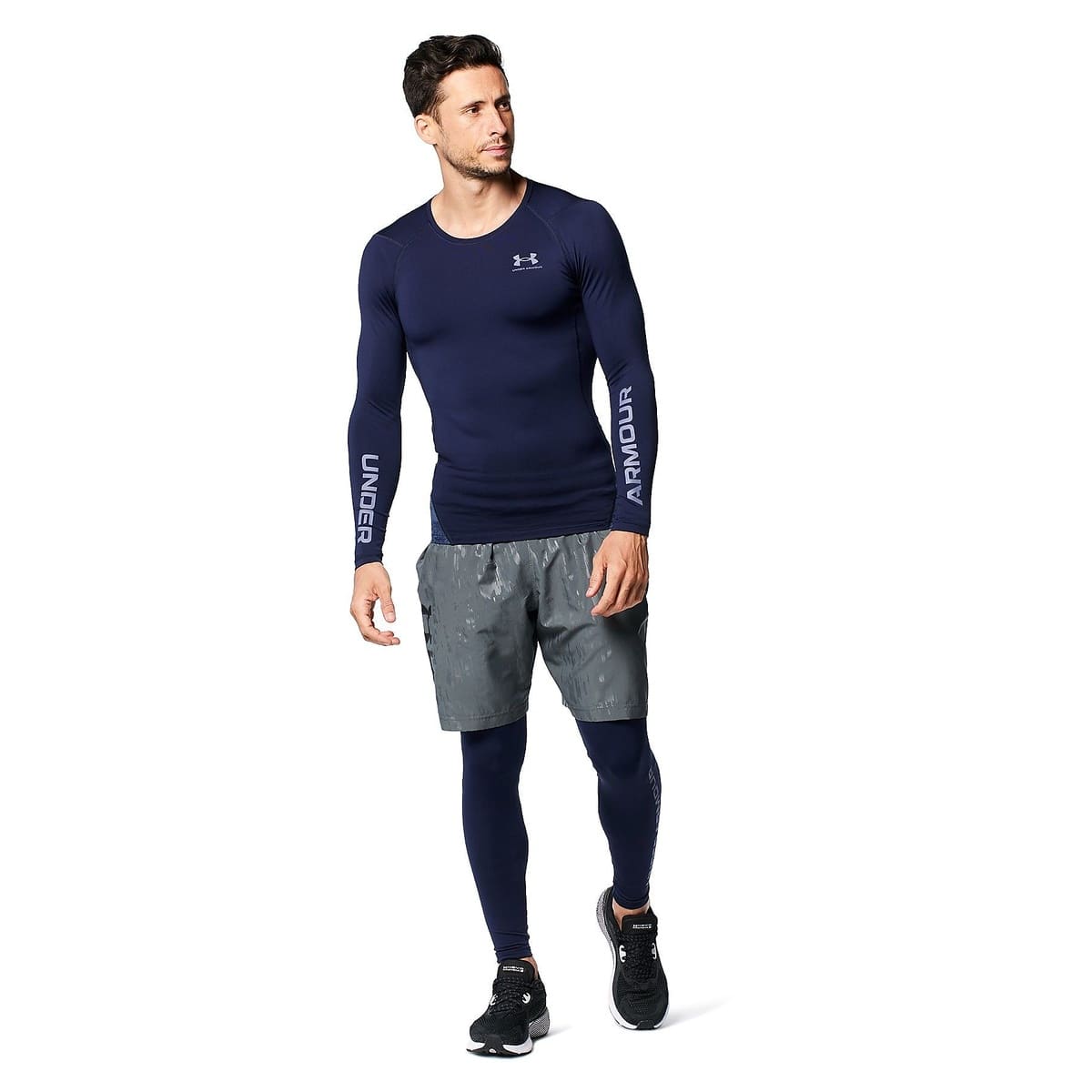 UA COLDGEAR ARMOUR CREW NOVELTY SHIRT