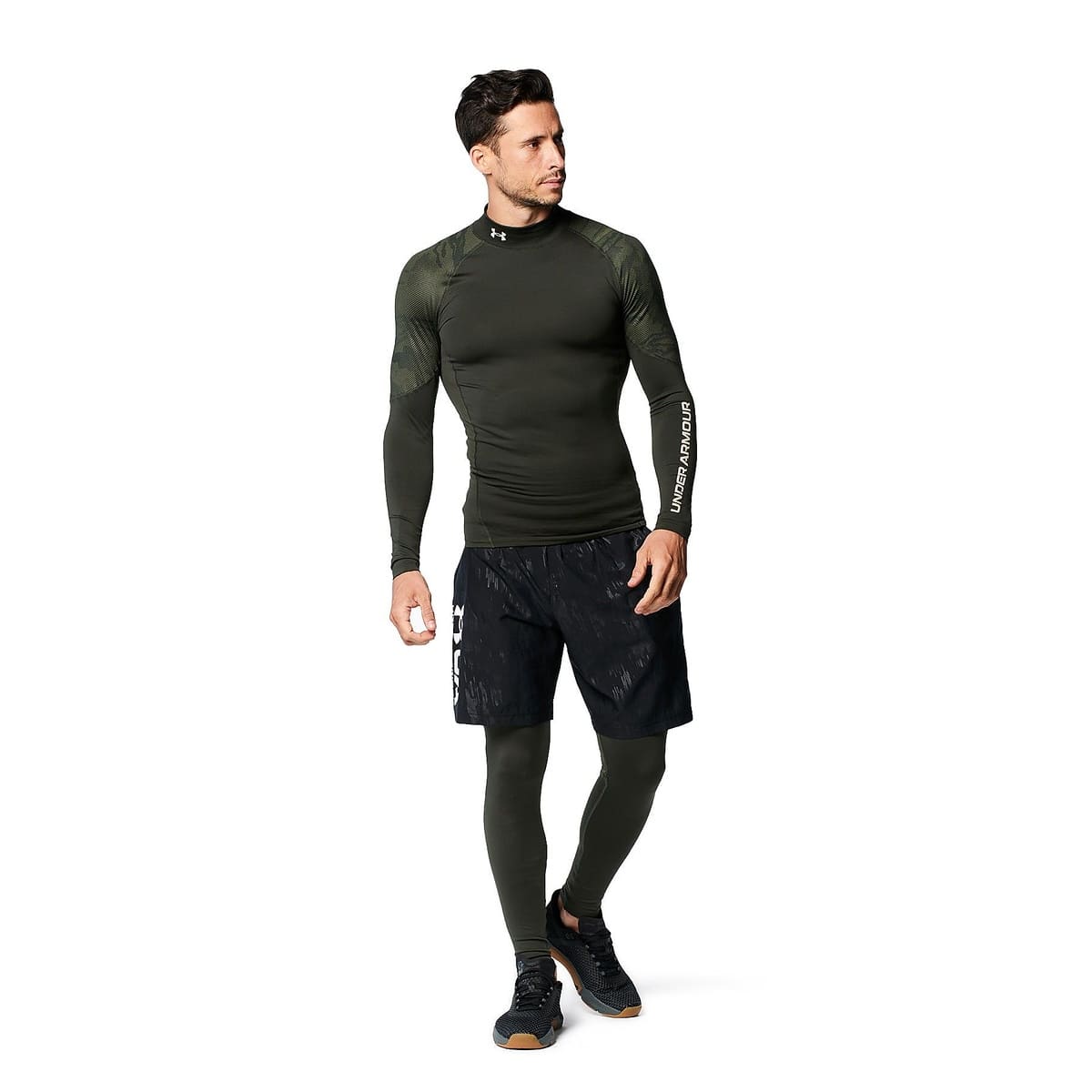 UA COLDGEAR ARMOUR MOCK NOVELTY SHIRT
