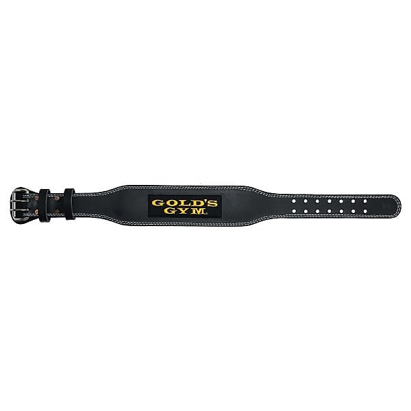 GOLD'S GYMゴールドジム - GGP G3368 トレーニングレザーベルト BK