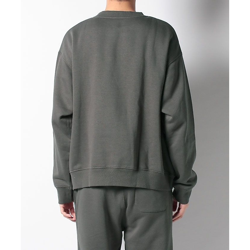 裏起毛クルーネック