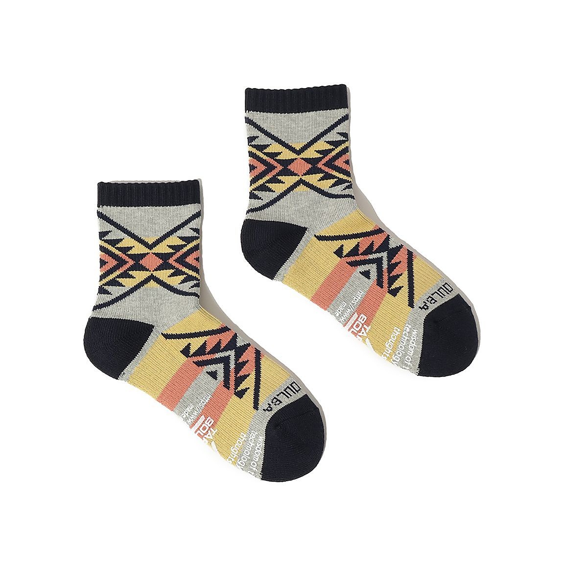レディース ローゲージミドルソックス（ネイティブ柄）