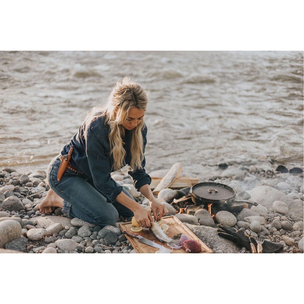 BBL オールインワン キャストアイアンスキレット12インチ