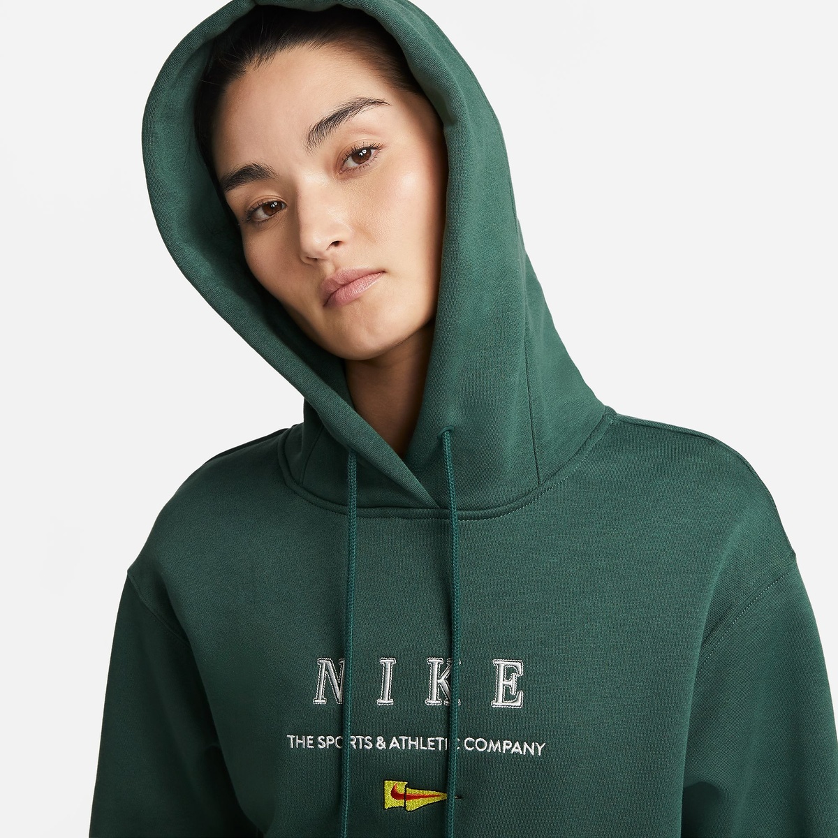 ナイキ ウィメンズ NSW OS FLC プルオーバー L/S フーディ NCPS