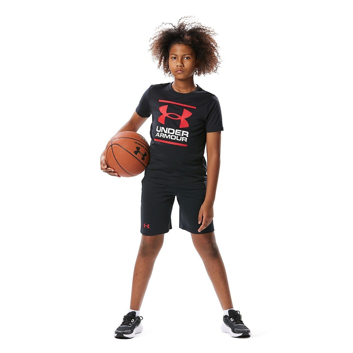 UA TECH SHORT SLEEVE T-SHIRT ＆ SHORTS SET