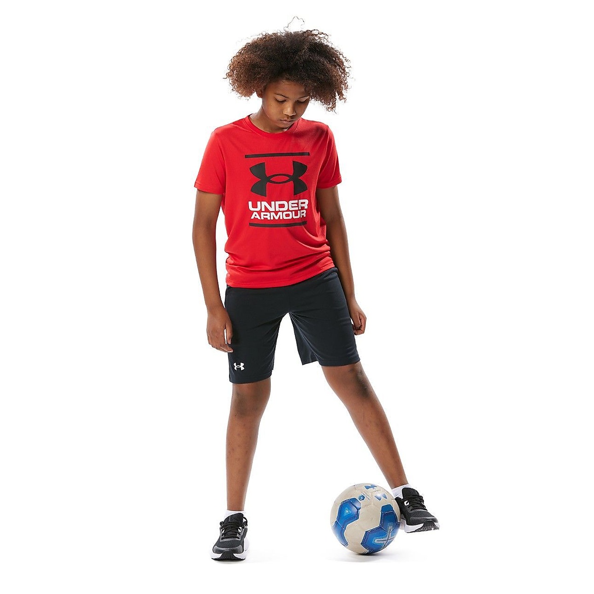 UA TECH SHORT SLEEVE T-SHIRT ＆ SHORTS SET