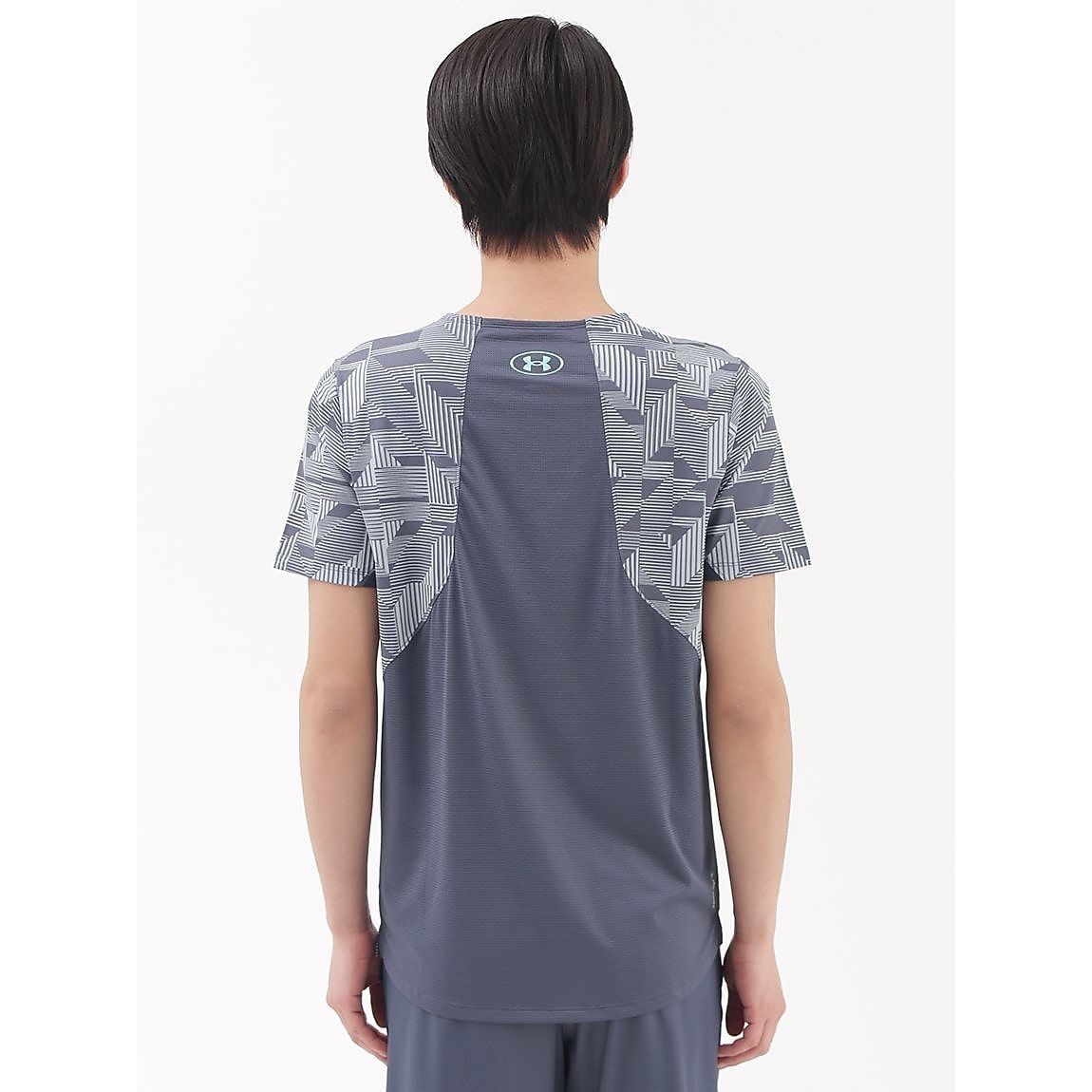 UA ISO-CHILL SHORT SLEEVE PRINTED