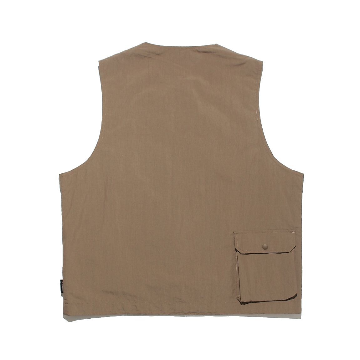 ラウンドカラーポケットベスト