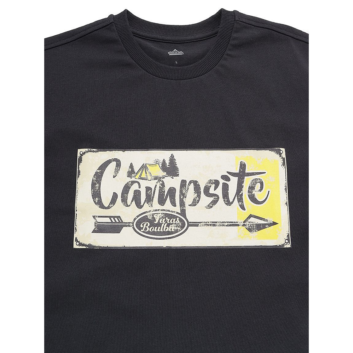 ヘビーコットン プリントＴシャツ(キャンプサイト）