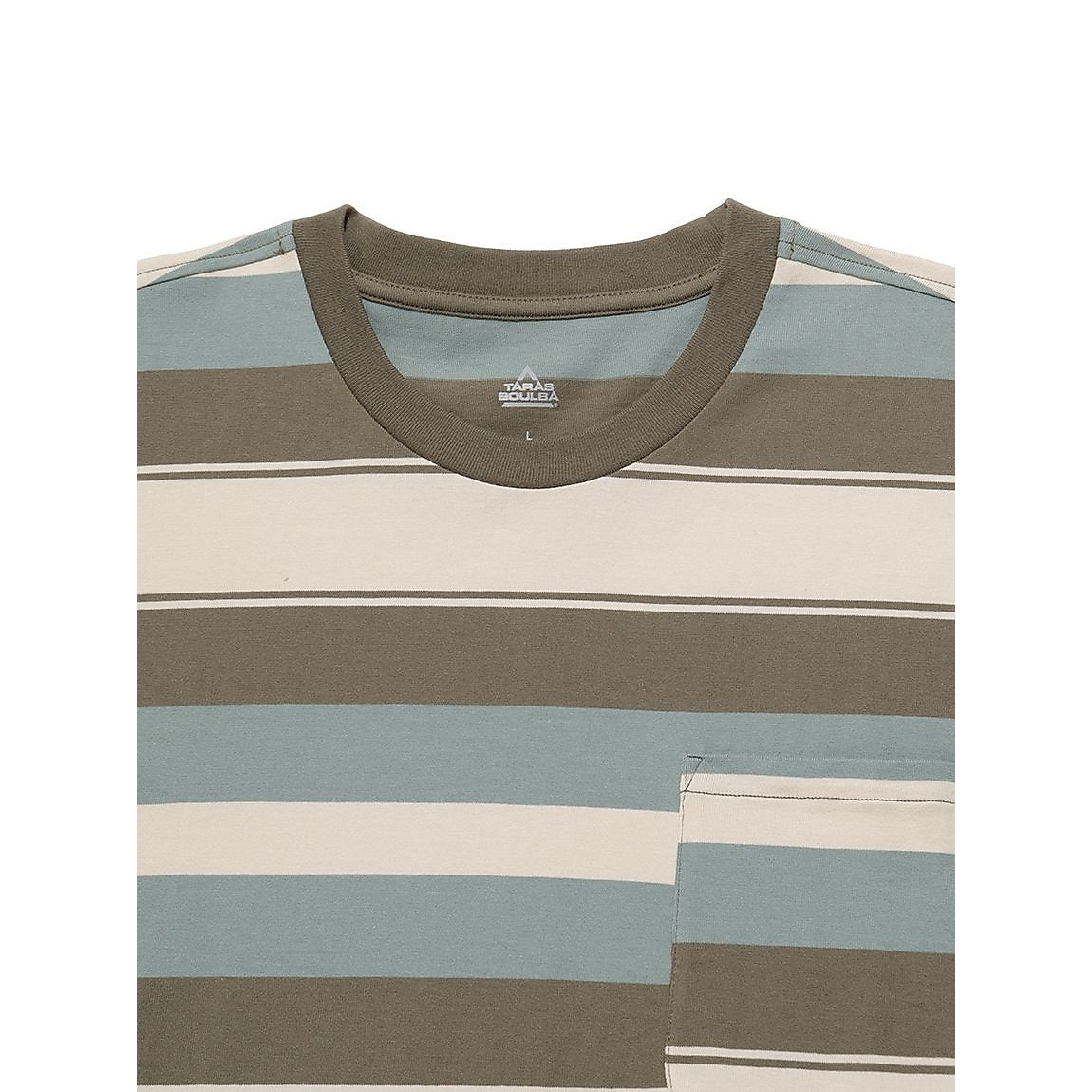 コットン天竺 マルチボーダーTシャツ