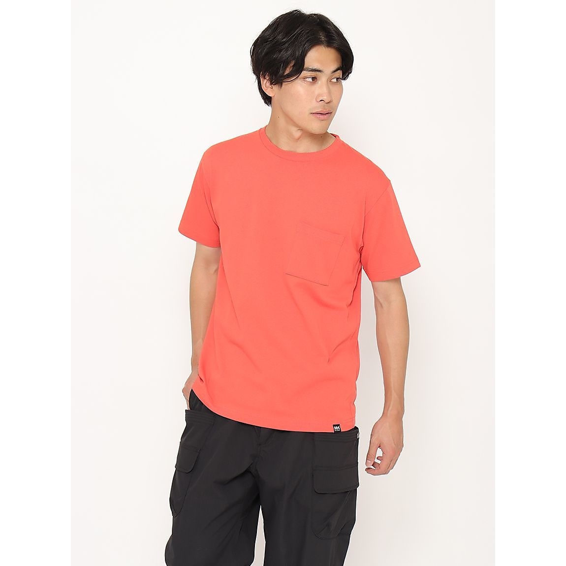S/S Back Square Logo Tee (S/S バックスクエアロゴティー)