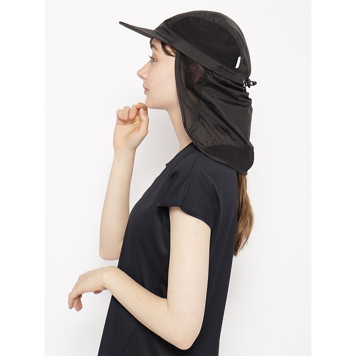 for RUN リサイクルポリエステル サンシェードジェットキャップ