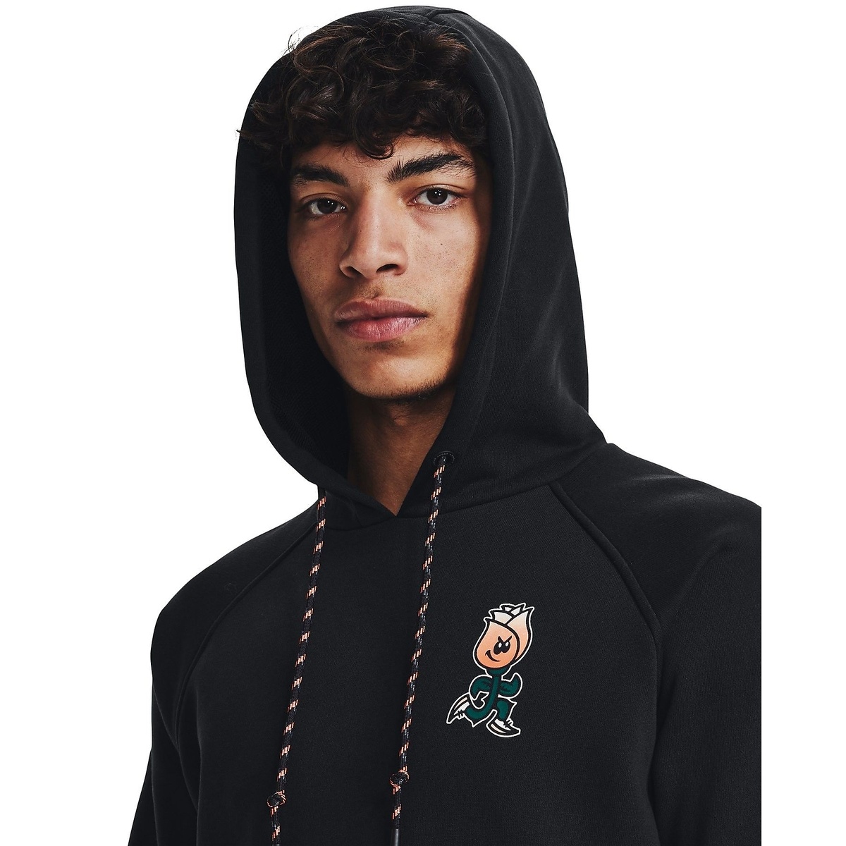 UA HW TERRY ROSE HOODIE