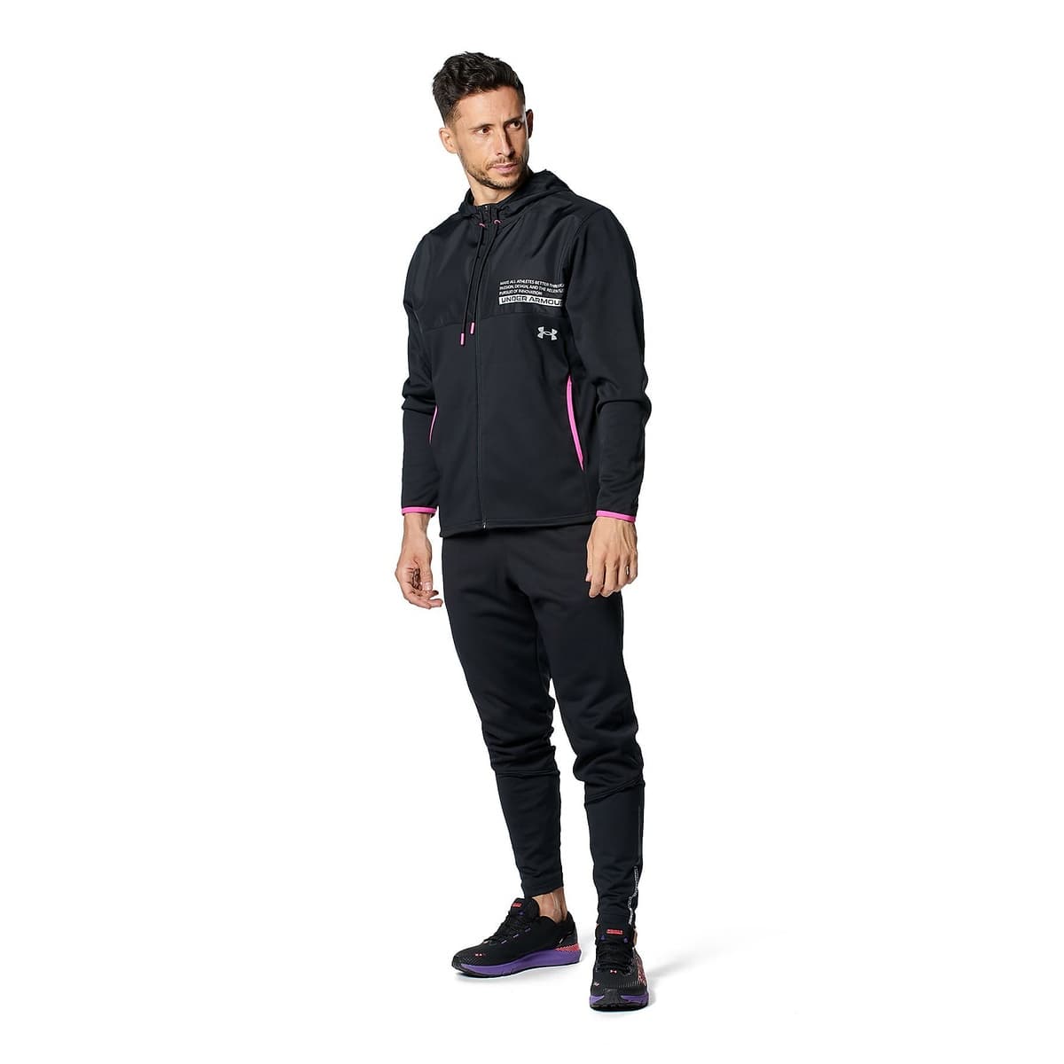 UA ARMOUR FLEECE MAX FZ HD