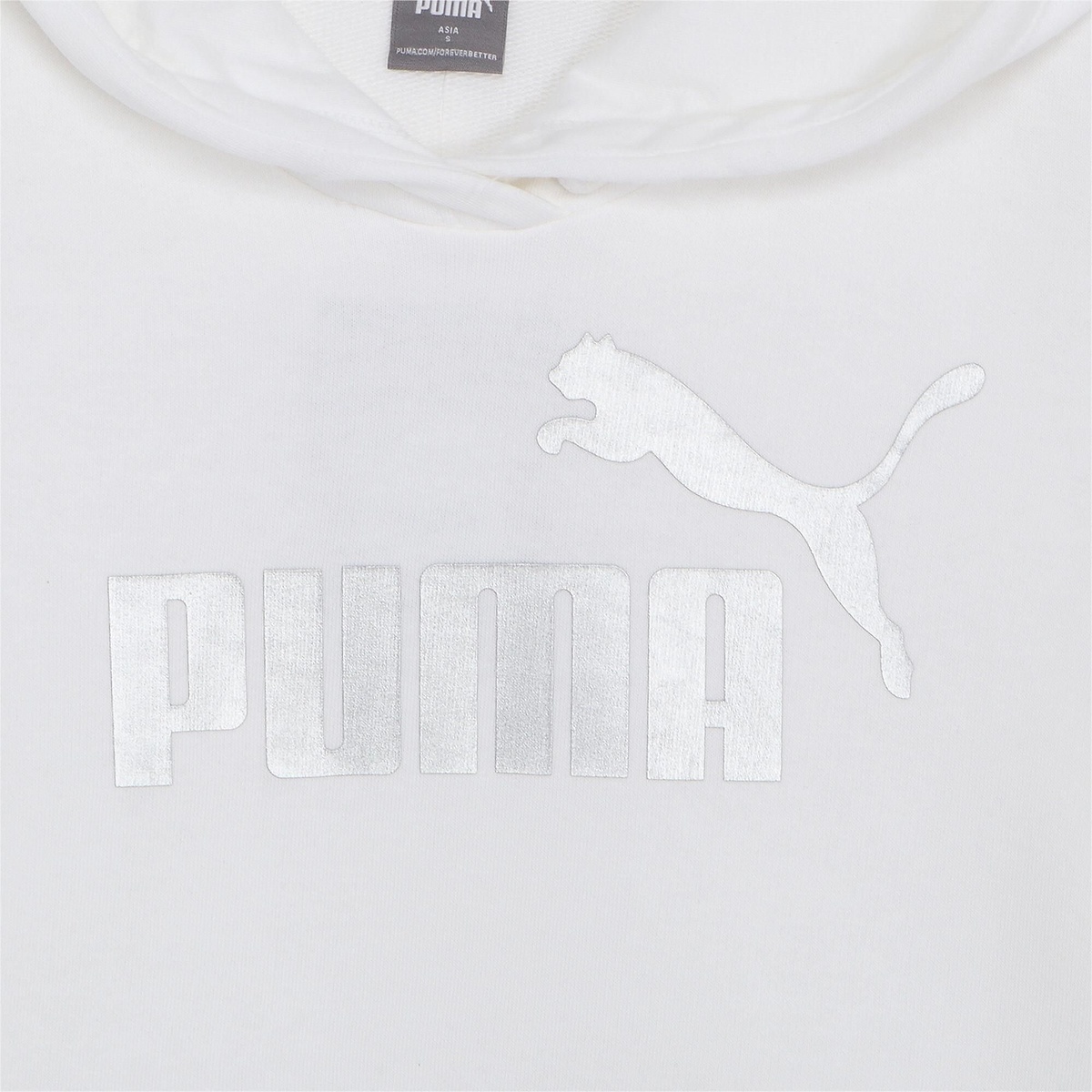 ESS+ METALLIC LOGO  HOODIE TR