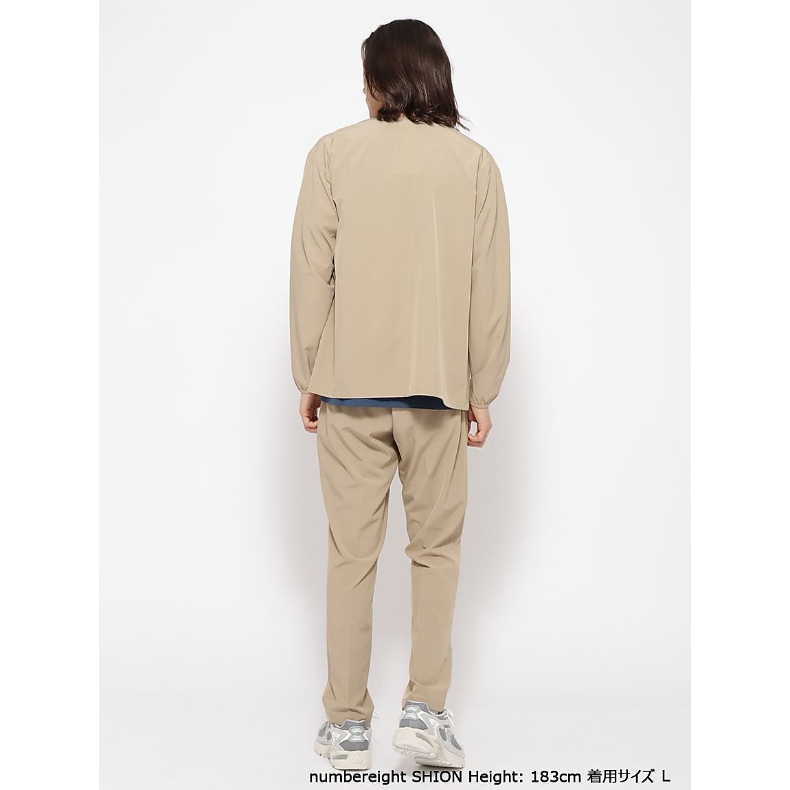 ソフトライトテックス ノーカラージャケット MENS