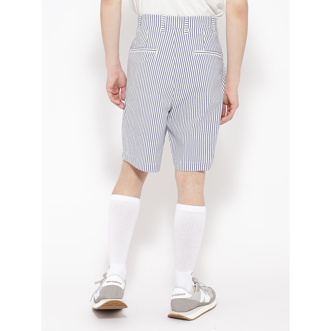 ハイパーストレッチ麻混 ハーフパンツ MENS