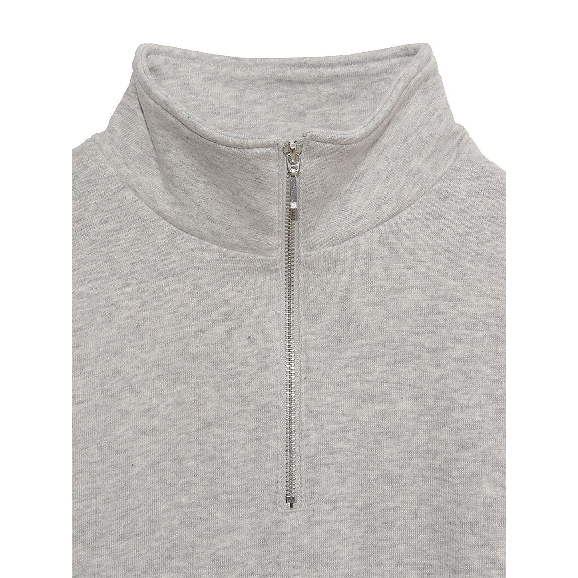 ミニ裏毛 ジップ プルオーバーJUNIOR