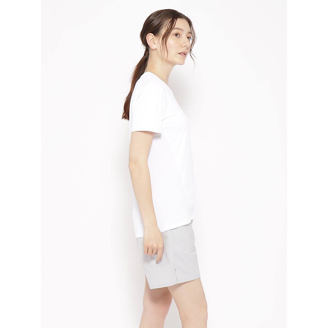 for RUN  軽量ドライスムース クルーネックTシャツ LADIES