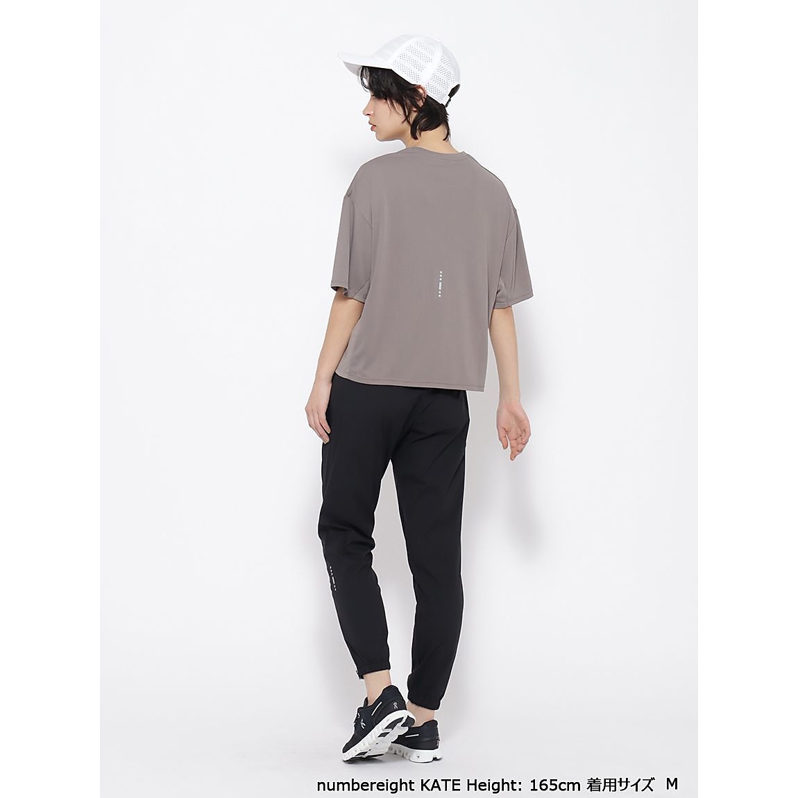 for RUN  軽量ドライスムース オーバーサイズTシャツ LADIES