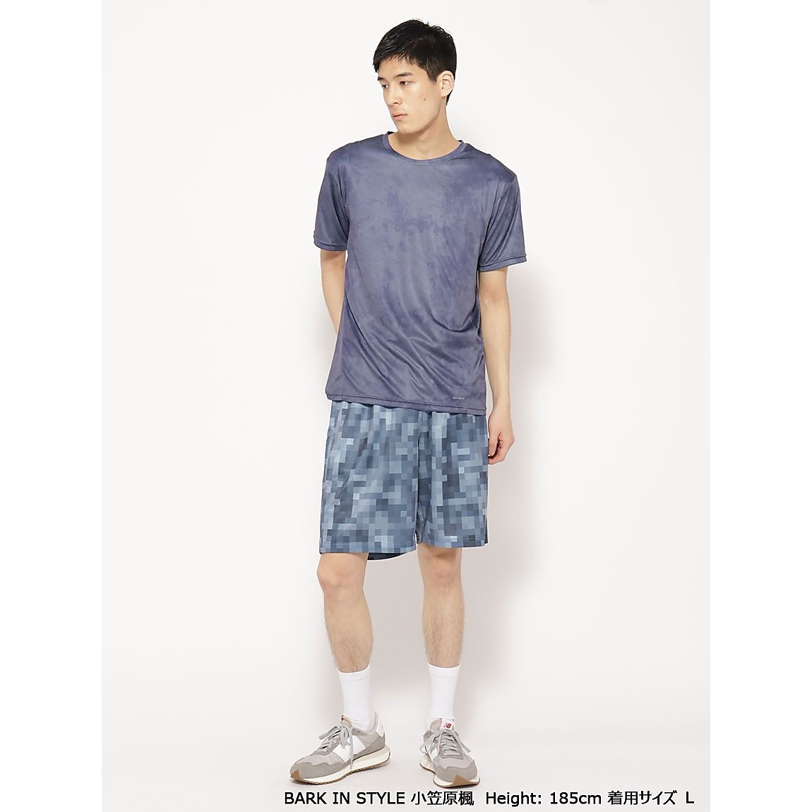 for RUN  軽量ドライスムース プリントTシャツ MENS