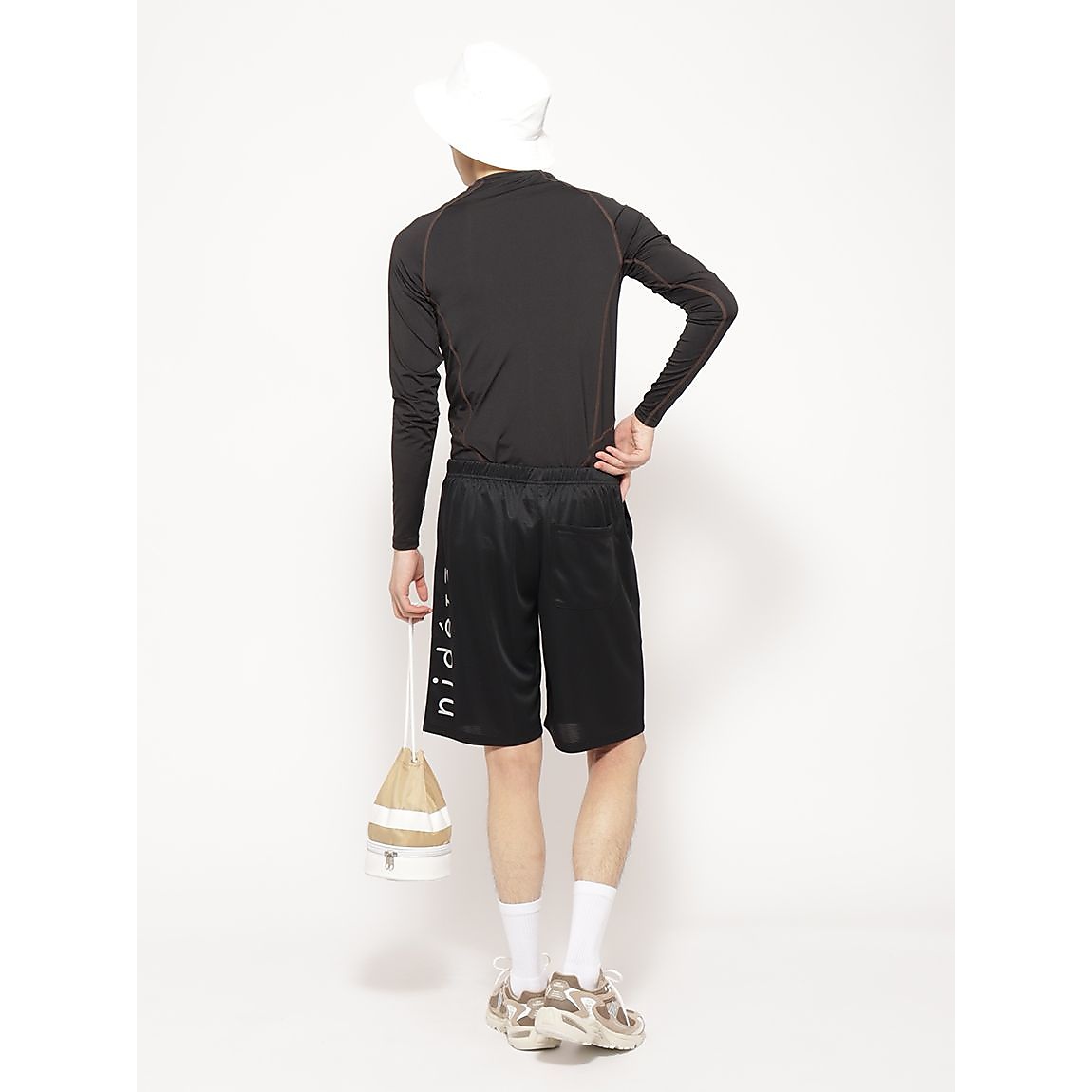 ソフトコンプレッション クルーネック長袖Tシャツ MENS