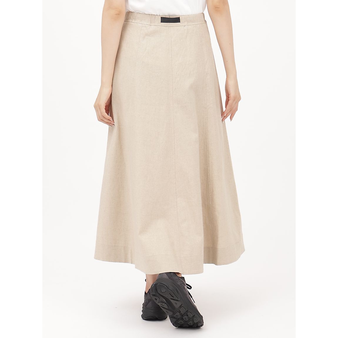 LINEN FOLSOM SKIRT